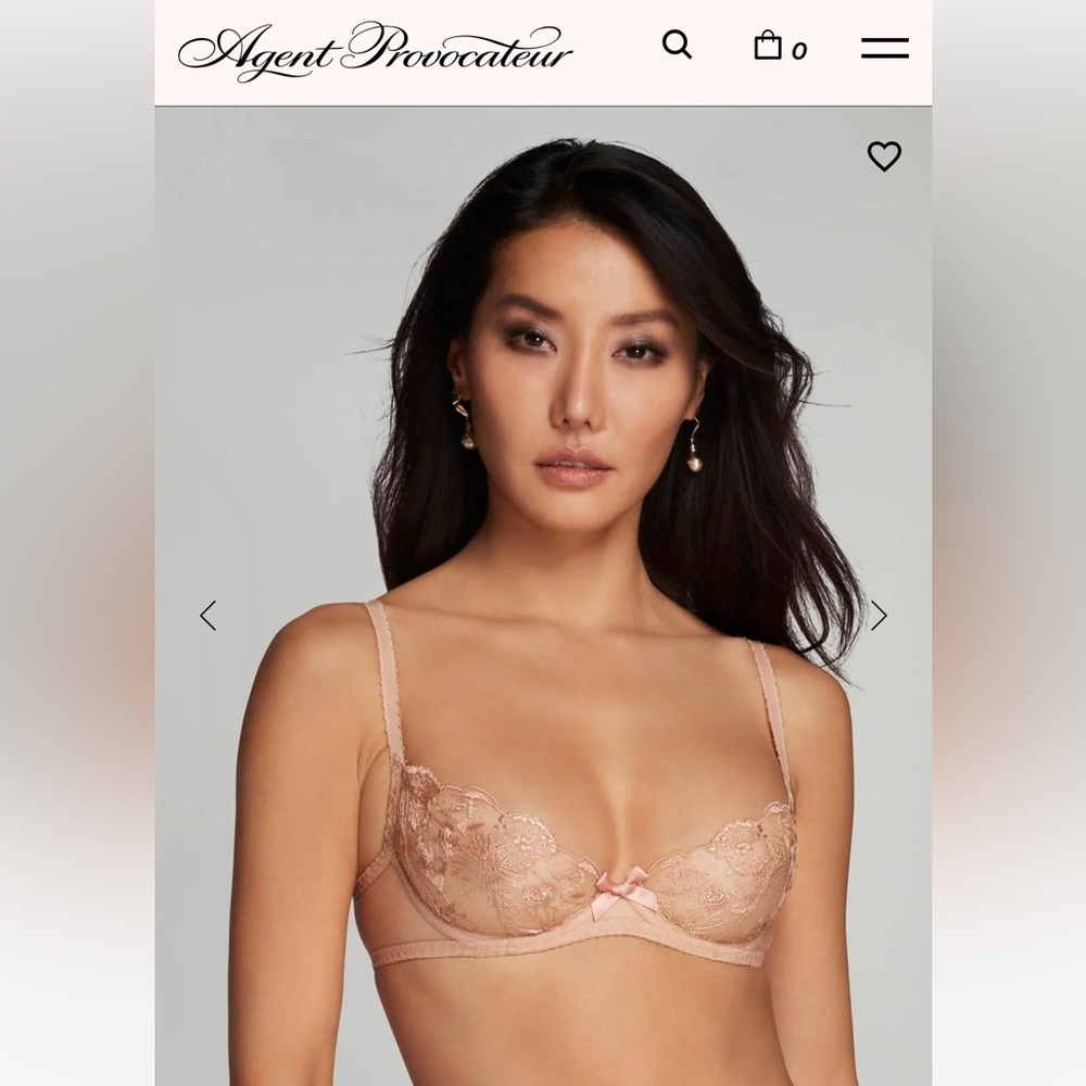 Agent Provocateur - Joyce Plunge Underwired Bra NWT
